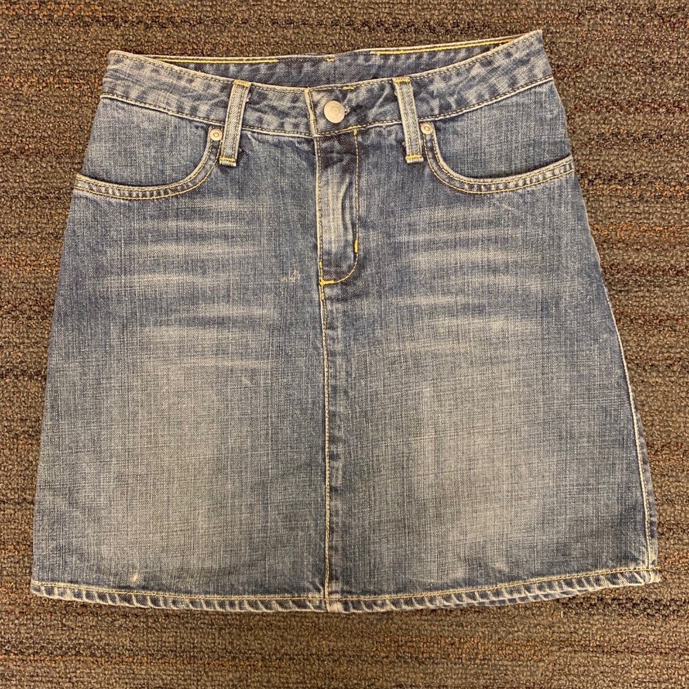 Paper Denim & Cloth denim miniskirt